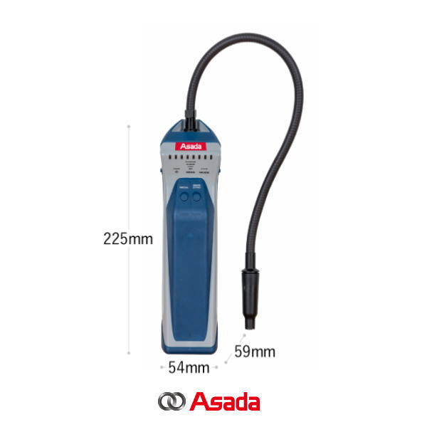 フロンガス検知器 リークディテクタD-TEK3LB005 アサダ ASADA 赤外線式
