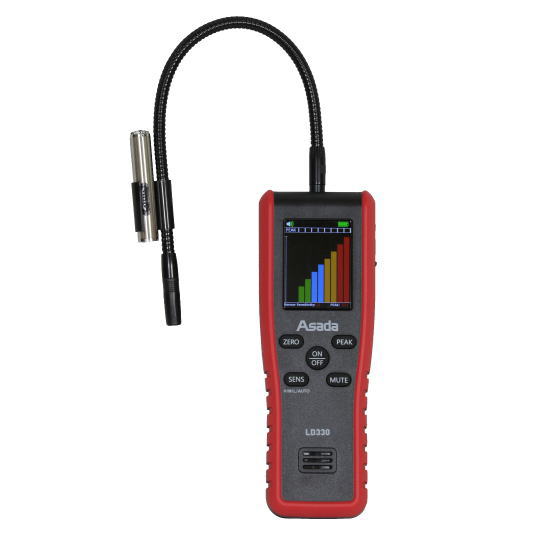 フロンガス検知器 リークディテクタ LD330 アサダ ASADA 赤外線式(NDIR方式)