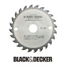 24P85mm木工切断チップソー CB24T ブラック&デッカー ブラデカ