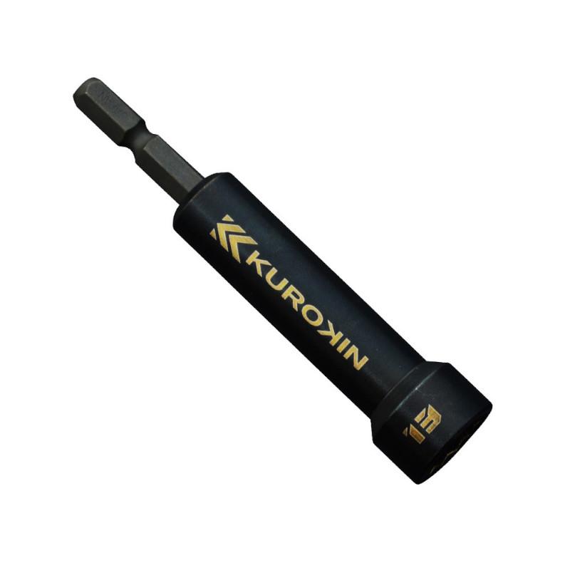 Rakuten - フジ矢 セミロングソケット 13mm 512-13-BG フジヤ FUJIYA KUROKIN 黒金