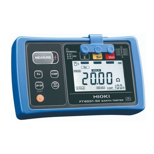 デジタル接地抵抗計 FT6031-50 ヒオキ HIOKI 日置電機