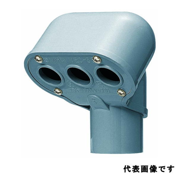 Rakuten - エントランスキャップ(VE100) MEC-100 グレー 1ヶ MIRAI 未来工業