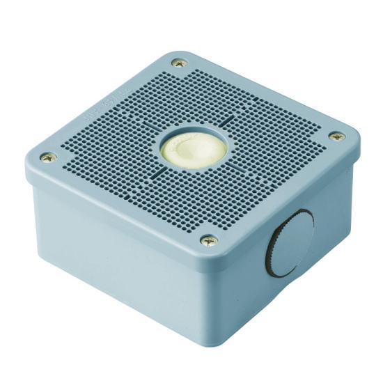 露出用四角ボックス(取付自在蓋) グレー PV4B-ANF1 1ヶ 未来工業 MIRAI