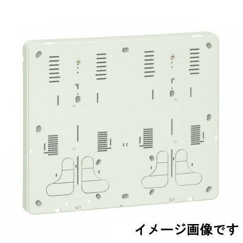 樂天商城 - 積算電力計・計器箱取付板 2個用 ミルキーホワイト 1枚 BP-3WM 未来工業 MIRAI