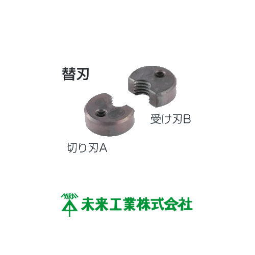 全ネジカッター(MC-BA3)用替刃 MC-BA3H 未来工業 MIRAI