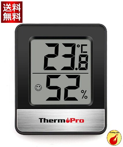 ThermoProサーモプロ 湿度計 温度計 温湿度計 湿度計室内 大画面 コンパクト 顔マーク 壁掛け 卓上スタンド マグネット TP-49(ブラック/ホワイト) ThermoProサーモプロ 湿度計 温度計 温湿度計 湿度計室内 大画面 コンパクト 顔マーク 壁掛け 卓上スタンド マグネット TP-49(ブラック/ホワイト)