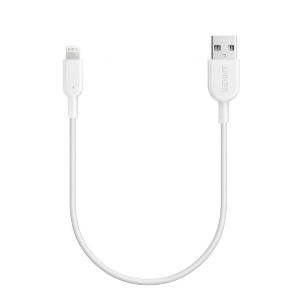 Anker PowerLine II ライトニングケーブル Apple MFi認証取得 超高耐久 iPhone 12 / 12 mini / 12 Pro / 12 Pro Max / 11 / iPad 各種対応 (0.3m ホワイト)