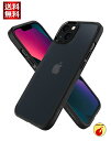 Spigen iPhone13 mini 用 ケース 半透明 背面マット感 黄ばみなし 指紋防止 2重構造 米軍MIL規格取得 耐衝撃 TPU バンパーケース すり傷防止 ワイヤレス充電対応 ウルトラ ハイブリッド マット ACS03625 (フロスト ブラック)