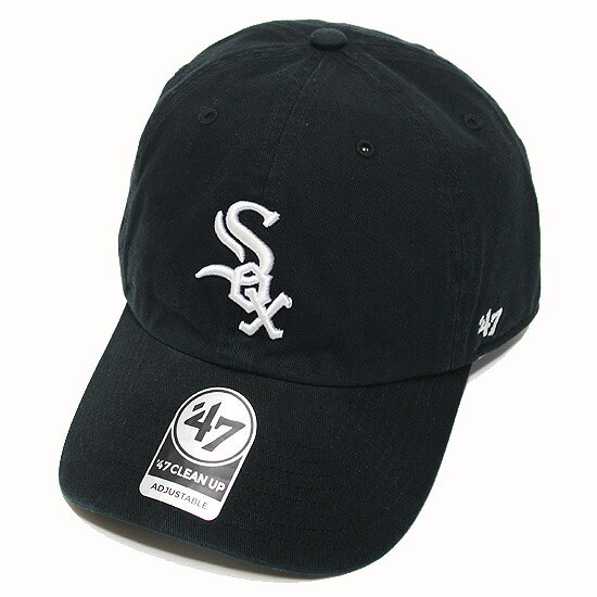 '47 tH[eB[Zu Lbv Xq WHITE SOX '47 CLEAN UP CAP Y fB[X VJS zCg\bNX XgbvobN ubN 