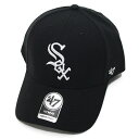 '47 フォーティーセブン キャップ 帽子 WHITE SOX '47 MVP CAP メンズ レディース シカゴ ホワイトソックス ブラック 黒
