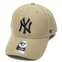 47 キャップ メンズ '47 フォーティーセブン キャップ 帽子 YANKEES '47 MVP CAP メンズ レディース ニューヨーク ヤンキース カーキ ネイビー