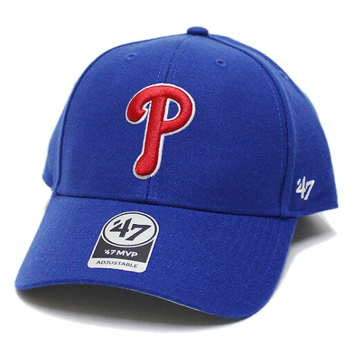 '47 フォーティーセブン フィラデルフィア フィリーズ キャップ 帽子 PHILADELPHIA PHILLIES '47 MVP CAP メジャーリーグ MLB カーブバイザー ロイヤルブルー 青 '47 フォーティーセブン フィラデルフィア フィリーズ キャップ 帽子 PHILADELPHIA PHILLIES '47 MVP CAP メジャーリーグ MLB カーブバイザー ロイヤルブルー 青