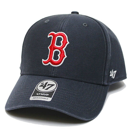 '47 フォーティーセブン ボストン レッドソックス キャップ 帽子 BOSTON REDSOX LEGEND '47 MVP CAP メジャーリーグ MLB ロゴ刺繍 ネイビー