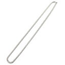 ADVANCE アドバンス シルバー ホワイトシルバー チェーン ネックレス SILVER CHAIN NECKLACE メンズ レディース ストリート シンプ...