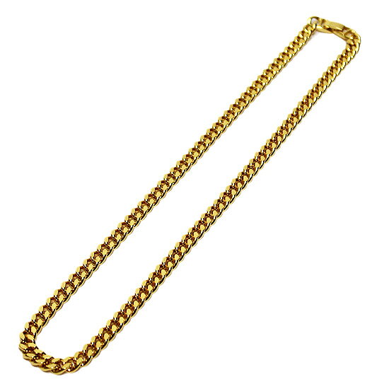 ADVANCE アドバンス 18KGP ゴールド チェーン ネックレス GOLD CHAIN NECKLACE ストリート シンプル 8651-C ゴールド 金...