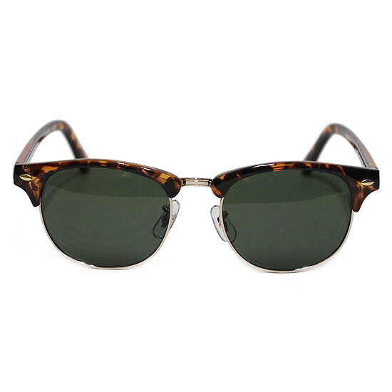 ADVANCE アドバンス サングラス SIRMONT GLASSES ストリート サーモント型 3272F べっ甲フレーム グリーンレンズ