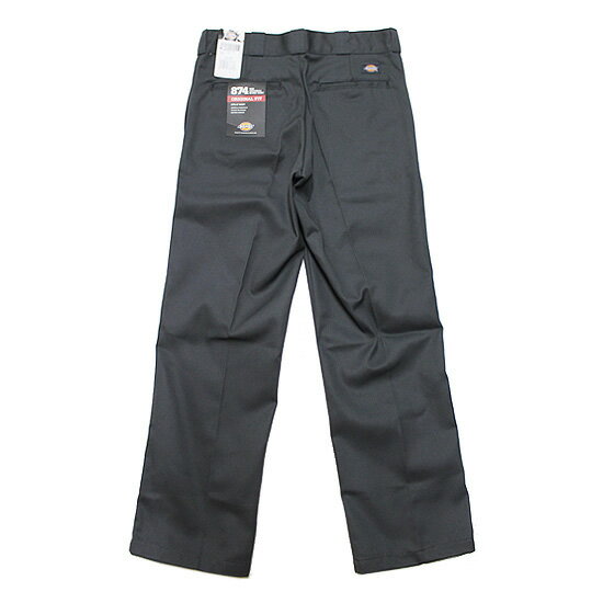 DICKIES ディッキーズ ワークパンツ チノパン ORIGINAL 874 WORK PANTS ストリート スケート ベーシック USA企画 ルーズストレートシルエット チャコール 32 34 36 38