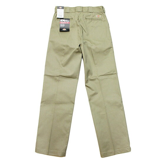 DICKIES ディッキーズ ワークパンツ チノパン ORIGINAL 874 WORK PANTS ストリート スケート ベーシック 定番 USA企画 ルーズストレートシルエット カーキ ベージュ 32 34 36 38