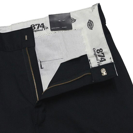 DICKIES ディッキーズ ワークパンツ チノパン ORIGINAL 874 WORK PANTS ストリート スケート ベーシック 定番 USA企画 ルーズストレートシルエット ブラック 黒 30 32 34 36 38