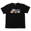 ICECREAM アイスクリーム 半袖Tシャツ CASHIER S/S TEE ストリート ファレル ウィリアムス ランニングドッグ ロゴ プリント ブラック 黒 M L XL