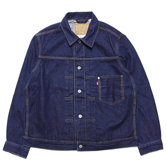 Rakuten - LEVI'S リーバイス タイプ1デニムジャケット ジージャン Gジャン TYPE I TRUCKER SELVEDGE DENIM JACKET セルビッジ ビッグE リラックスフィット ダークインディゴ M L XL
