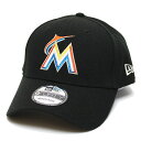 NEW ERA j[G }CA~ }[Y 940Lbv Xq MIAMI MARLINS 9FORTY CAP W[[O MLB J[uoCU[ ubN 