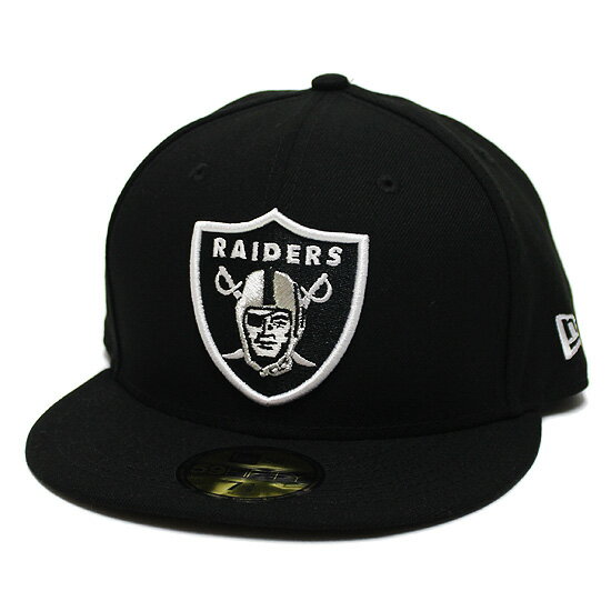 NEW ERA j[G XxKX C_[X 5950Lbv Xq LASVEGAS RAIDERS 59FIFTY CAP tbgoCU[ ShJ NFL ubN 