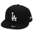 NEW ERA ニューエラ ロサンゼルス ドジャース 950 キャップ LOSANGELES DODGERS 9FIFTY CAP メジャーリーグ MLB スナップバック 海外限定 つば裏グレー ブラック 黒