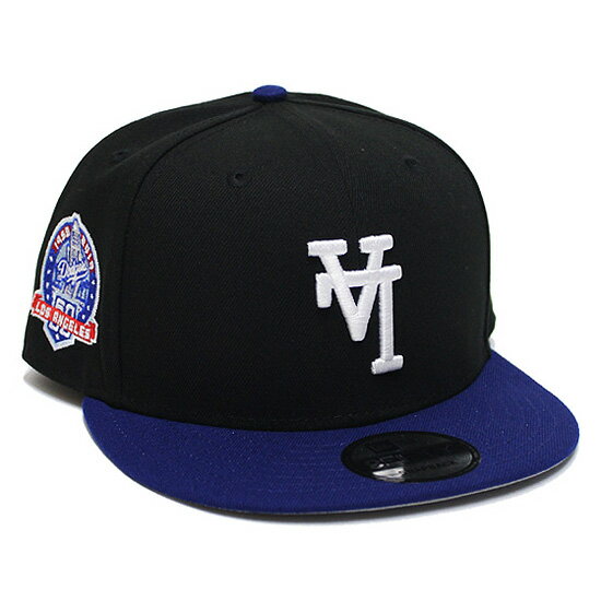 NEW ERA j[G T[X hW[X 950 Lbv LOSANGELES DODGERS UPSIDE DOWN 9FIFTY CAP tS AbvTCh _E TChhJ COʒ ubN Cu[