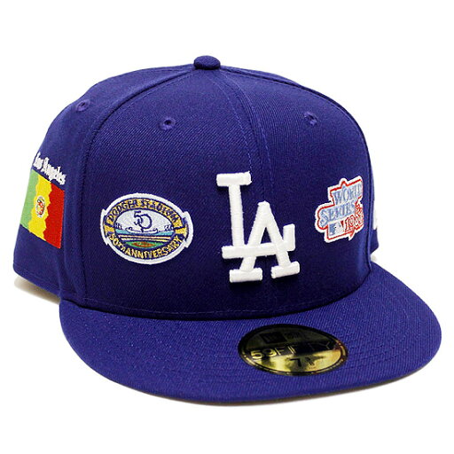 NEW ERA ニューエラ ロサンゼルス ドジャース 5950 キャップ LOSANGELES DODGERS MANY PATCH 59FIFTY CAP メジャーリーグ MLB サイドパッチ 刺繍 ロイヤルブルー NEW ERA ニューエラ ロサンゼルス ドジャース 5950 キャップ LOSANGELES DODGERS MANY PATCH 59FIFTY CAP メジャーリーグ MLB サイドパッチ 刺繍 ロイヤルブルー