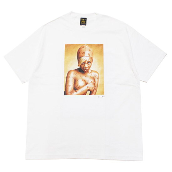 RAP ATTACK ラップ アタック 半袖Tシャツ QUEEN BITCH S/S TEE ストリート ラッパー リルキム プリント RASA25-ST008 ホワイト 白 L XL XXL