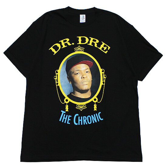 THREADS ON DEMAND スレッドオンデマンド DR.DRE ドクタードレー 半袖Tシャツ ラップT THE CHRONIC S/S TEE ストリート ヒップホップ ブラック 黒 XL XXL