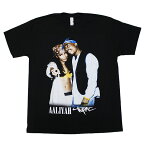 THREADS ON DEMAND スレッドオンデマンド 2PAC トゥーパック AALIYAH アリーヤ 半袖Tシャツ ラップT TUPAC & AALIYAH S/S TEE アーティスト ブラック 黒 M L XL XXL