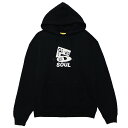 TRIPLE FIVE SOUL トリプルファイブソウル スウェット パーカー フーディ 5 SOUL LOGO HOODIE ストリート ヒップホップ 90年代 90s ロゴプリント 裏起毛 ブラック 黒 L XL