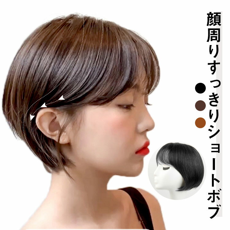ウィッグ ボブ ショート 自然 フルウィッグ ショートボブ ウイッグ レディース かつら オールウィッグ つけ毛 女性 普段使い ナチュラル 小顔効果 人毛