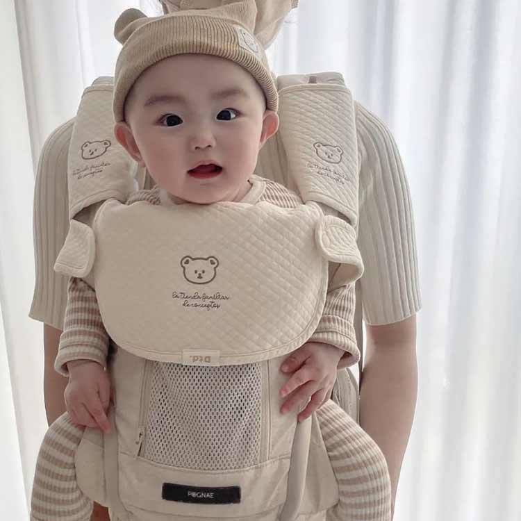 抱っこ紐 よだれカバー 3点セット 綿 コットン よだれ カバー 男の子 女の子 よだれパッド エルゴ ベビービョルン おんぶ紐 チャイルドシート リバーシブル 吸収性 首回り 胸カバー 胸当て ベビーキャリア シンプル おしゃれ 柔らかい 出産お祝い ギフト 送料無料