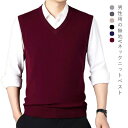 メンズ ニット ショート丈 Vネック ベスト 春 メンズ Vネック ニットチョッキ ニットベストメンズ 通学 チョッキ 通勤 洗える ビジネス スクールベスト ...