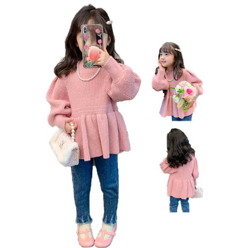プリーツブラウス ニットセーター キッズ 女の子 春 秋冬 フリルセーター インナーセーター ニットセーター 長袖 ニットブラウス 無地 シンプル カジュアル 丸襟 おしゃれ 子供服 送料無料 おでかけ プリーツブラウス ニットセーター キッズ 女の子 春 秋冬 フリルセーター インナーセーター ニットセーター 長袖 ニットブラウス 無地 シンプル カジュアル 丸襟 おしゃれ 子供服 送料無料 おでかけ
