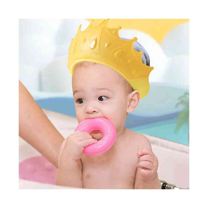 シャンプーハット シャワーキャップ 送料無料 ケアー バスバイザー　 子供用 バス用品 ヘア洗い 便利グッズ　可愛い ベビー用品 ベビーグッズ ベビーキャップ 赤ちゃん おしゃれ 調整キャンプー ハット 防水