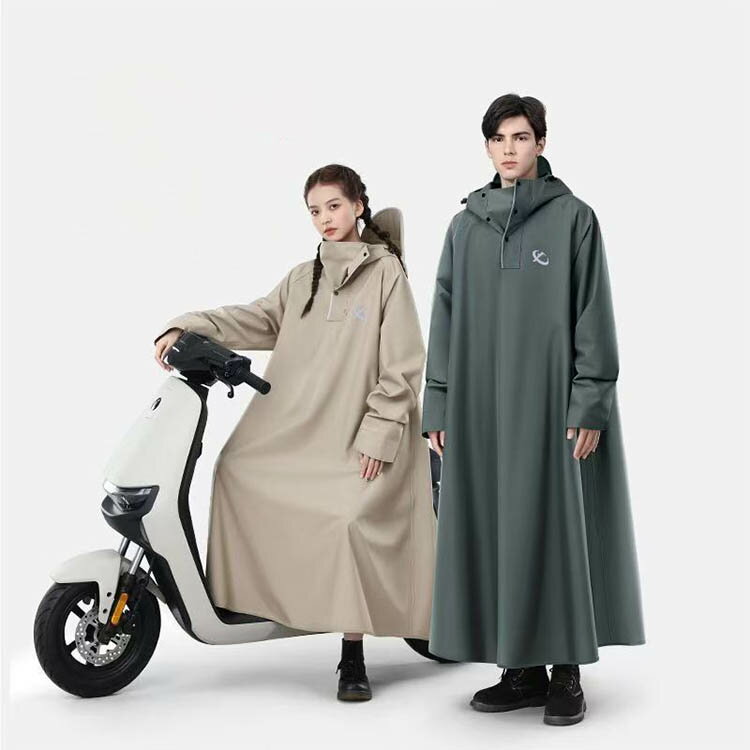 レインコート 自転車用レインコート バイク 男女兼用 おしゃれ ママ レインウェア ロング丈 防水 ロング丈 メンズ レディース 軽い カッパ 軽量 雨具 通学 通勤 雨の日 ママ 送迎 ロング 梅雨 秋雨
