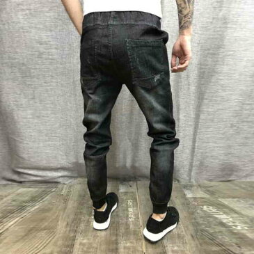 メンズ 大人気デニムサルエル再販スタートサルエルパンツ デニムパンツ デニムサルエル ジョガーパンツ ジーンズ ロングパンツ メンズ パンツ サルエル メンズファッション送料無料 黒