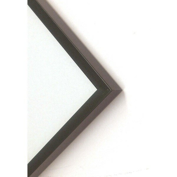 【送料無料】 〔 四角額 〕 木製正方形額 カラー正方形額 100角 100×100mm ブラウン ポスター 版画 刺繍 額 額縁 フレーム