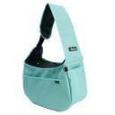 HappyDays ペット用 スリングバッグ サックスブルー (ペット用品)(4)
