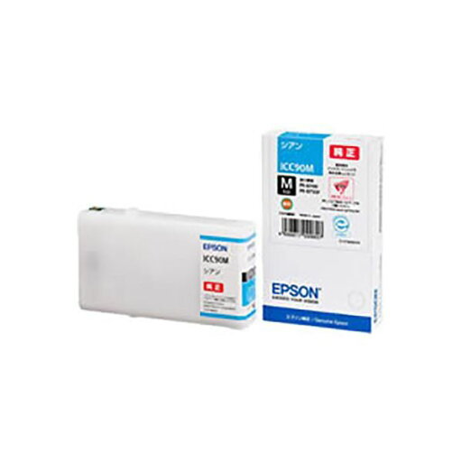 (まとめ) 【純正品】 EPSON エプソン インクカートリッジ 【ICC90M シアン】 Mサイズ 【×3セット】 (まとめ) 【純正品】 EPSON エプソン インクカートリッジ 【ICC90M シアン】 Mサイズ 【×3セット】