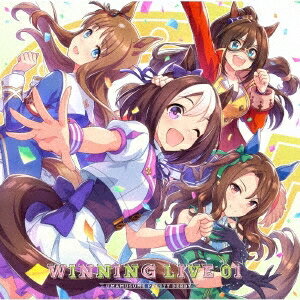 『ウマ娘 プリティーダービー』WINNING LIVE 01 (CD) LACA-15859 2021/3/17発売のサムネイル