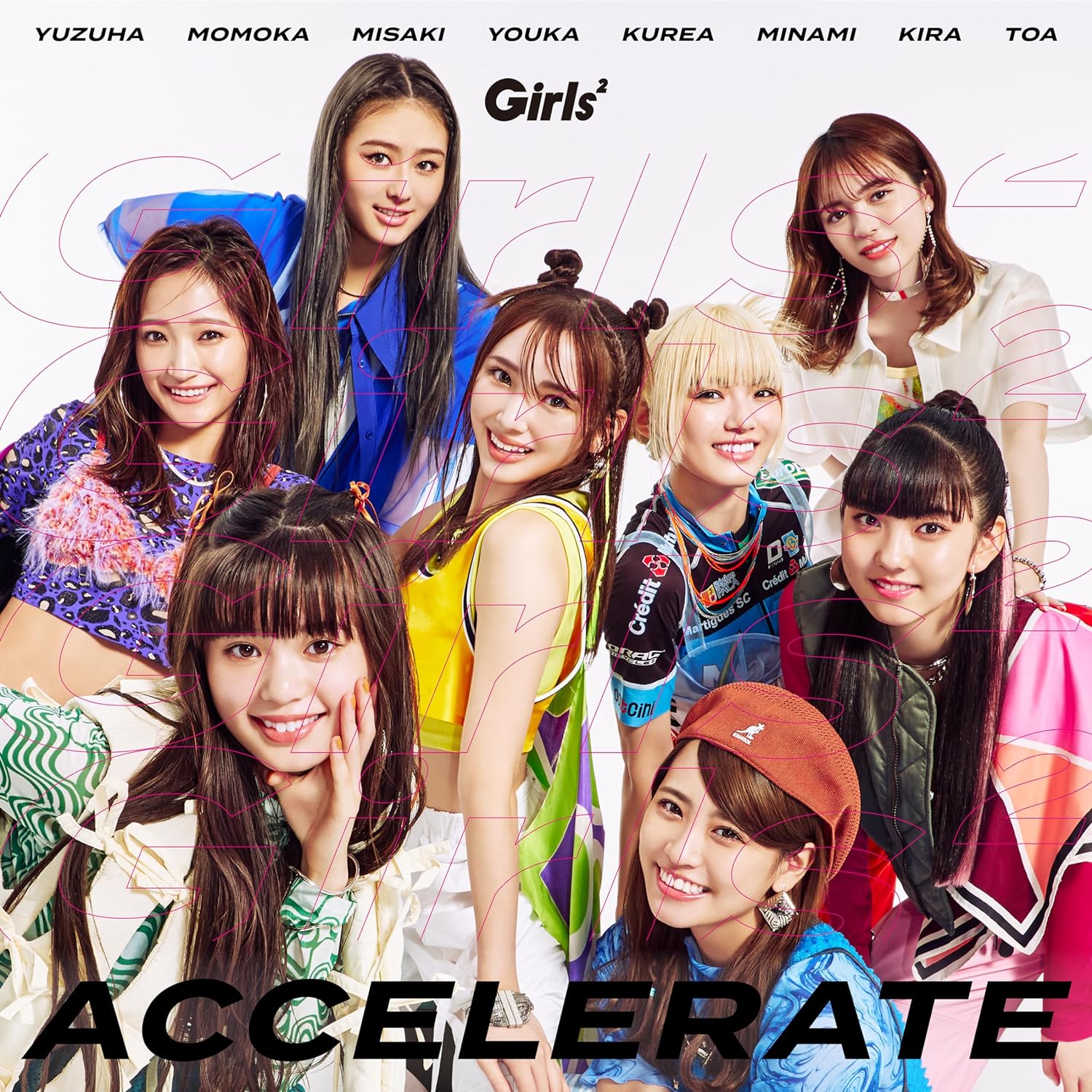 【先着特典(A5クリアファイル)付き】 Girls2／アクセラレイト (初回限定盤) (CD+DVD) AICL-4476 2023/12/20発売 ガールズガールズ