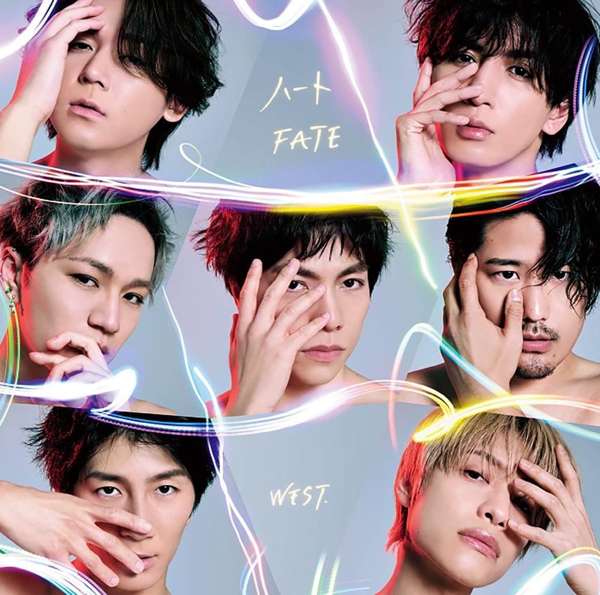 WEST.／ハート / FATE (初回盤A) (CD+Blu-ray) LCCN-830 2024/4/24発売