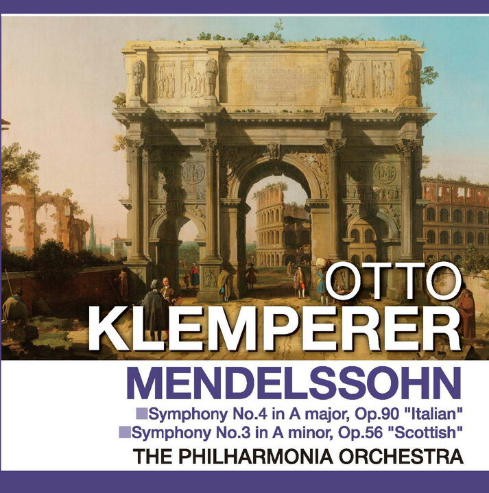 収録時間:69:15交響曲第4番イ長調　作品90「イタリア」1.第1楽章：アレグロ・ヴィヴァ—チェ〜ピウ・アニマート2.第2楽章：アンダンテ・コン・モート3.第3楽章：コン・モート・モデラート4.第4楽章：サルタレロ：プレスト交響曲第3番イ短調　作品56「スコットランド」5.第1楽章：アンダンテ・コン・モート〜アレグロ・ウン・ポコ・アジタート6.第2楽章：ヴィヴァ—チェ・ノン・トロッポ7.第3楽章：アダージョ8.第4楽章：アレグロ・ヴィヴァチッシモ-アレグロ・マエストーソ・アッサイ20世紀を代表する巨匠クレンペラーがフィルハーモニアと贈る高い評価を得たメンデルスゾーンの有名2大交響曲のカップリング。フィルハーモニア管弦楽団/指揮：オットー・クレンペラー/録音：1960年1月＆2月＜ステレオ＞アビーロード、NO.1スタジオ、ロンドン