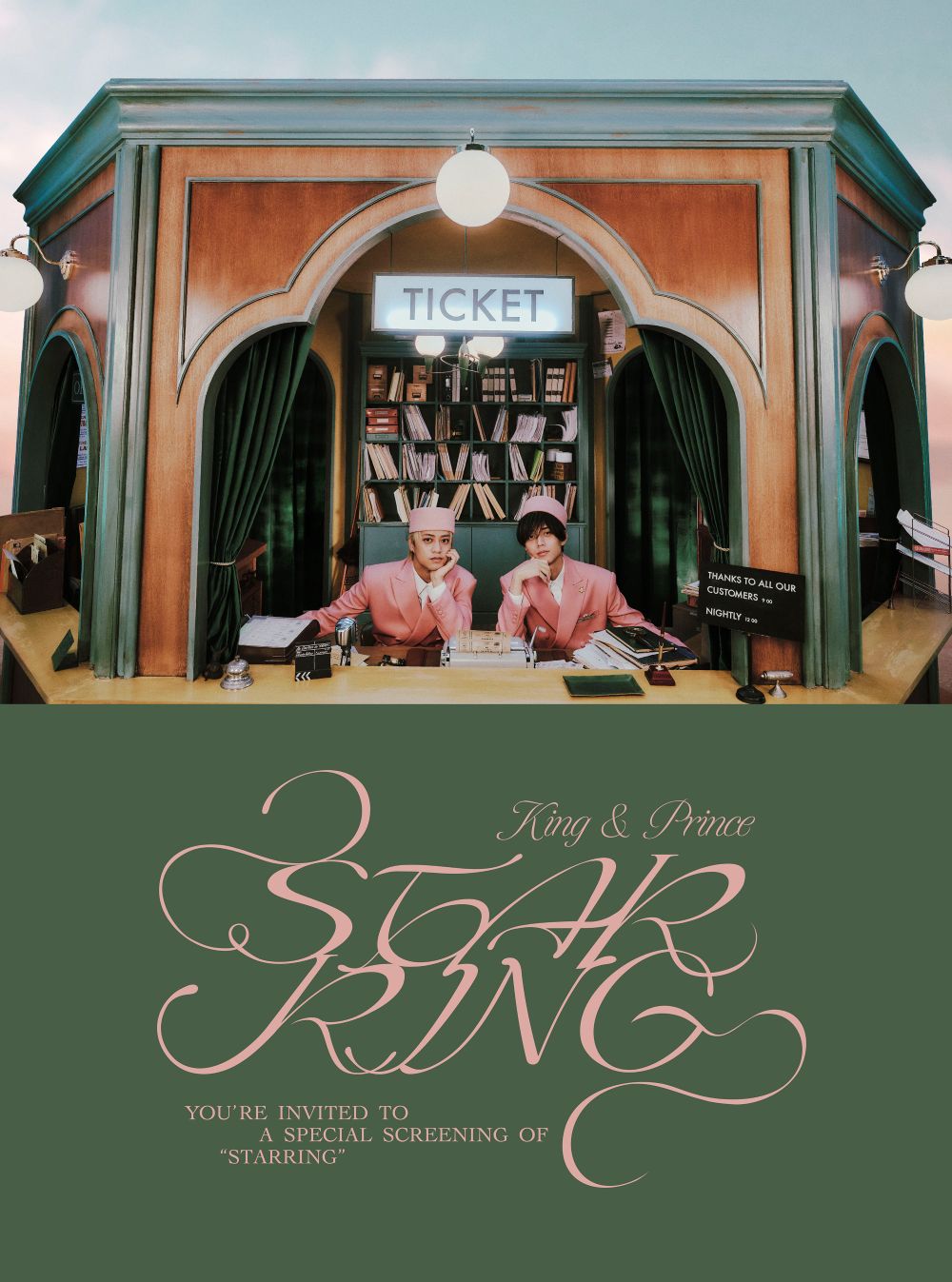 乐天商城 - 【先着特典(ステッカーシート)付き】 King & Prince／STARRING (STARRING盤) (CD+Blu-ray) UPCJ-9069 2025/12/24発売 キンプリ