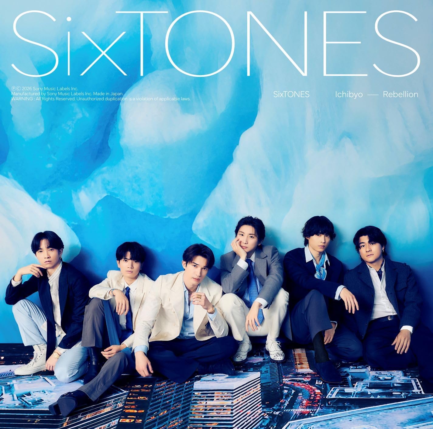 乐天商城 - SixTONES／一秒 / Rebellion (通常盤) (CD) SECJ-151 2026/3/18発売 (特典なし)